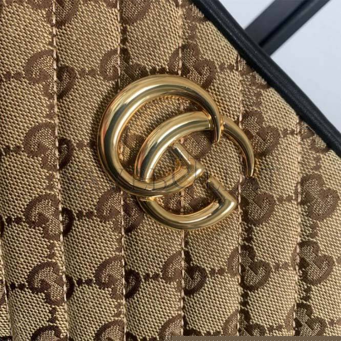 G*u*i marmont small matelasse shoulder bag 447632 (24*13*7cm)